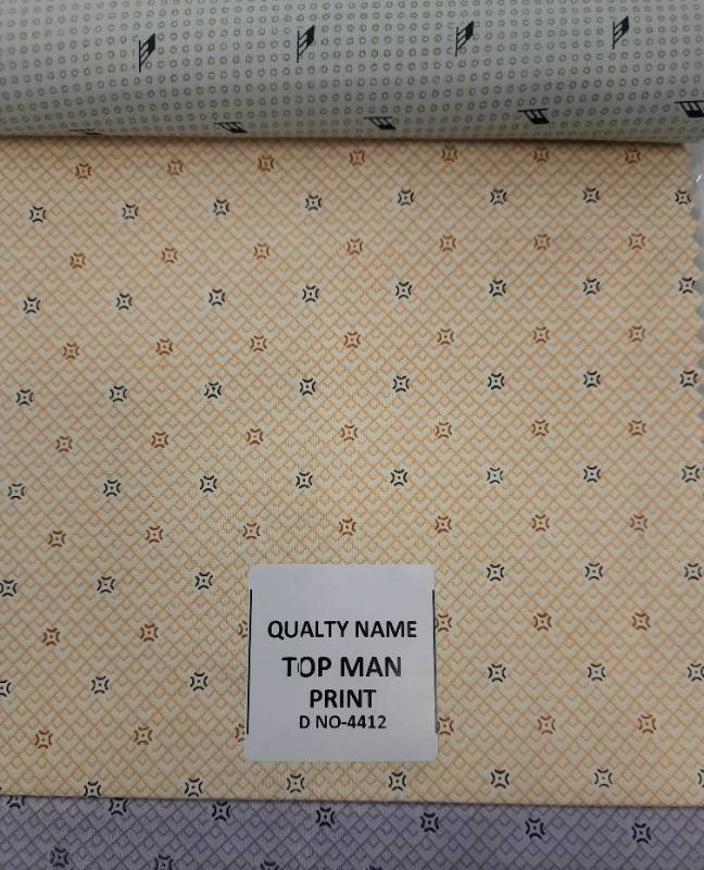 FB119- 100% Polyester, Plain Weave, Printed Fabric. Quality-  Top Man Print