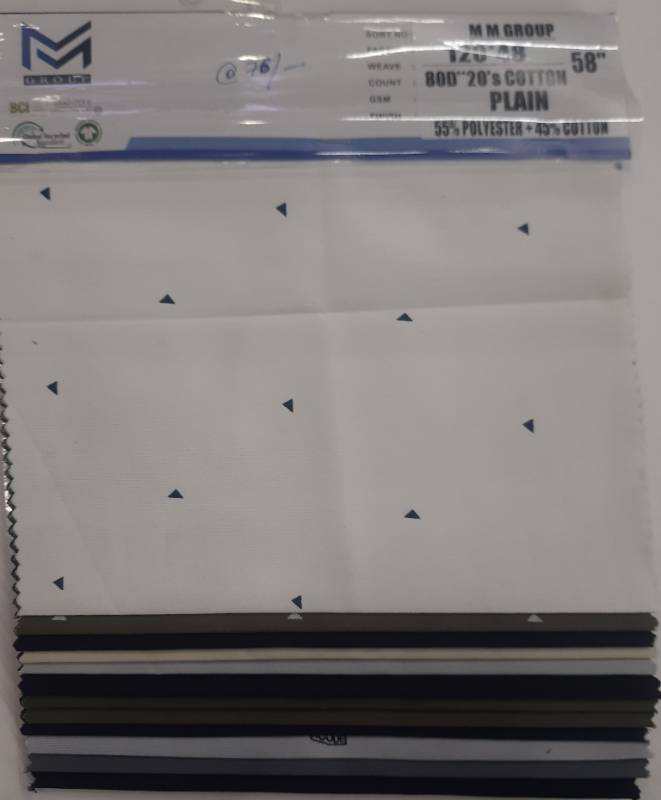 FB27- Poly Cotton, Printed Plain Weave Fabric