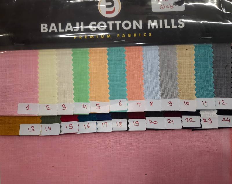 FB89- 100% Cotton, Plain Weave, Solid Dyed, Quality-Royal Slub