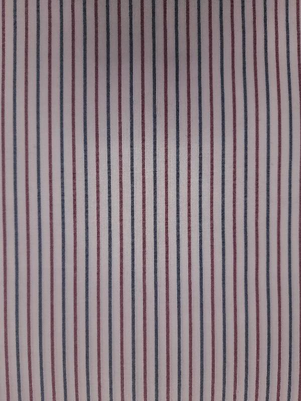 FB53-Cotton Poly, Plain Weave, Yarndyed-Striped Fabric