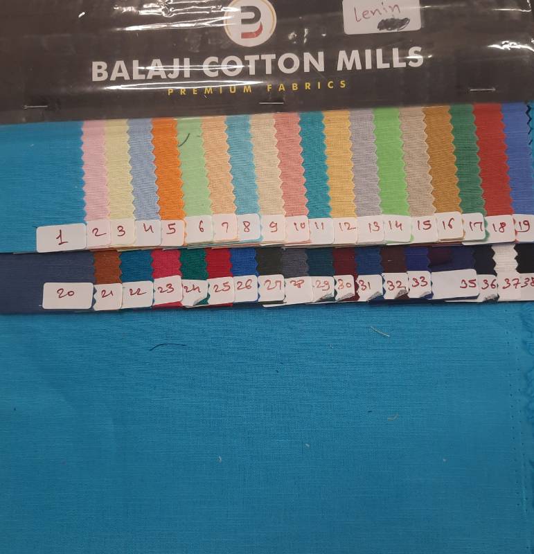 FB86- 100% Cotton, Plain Weave, Solid Dyed, Quality-Lenin