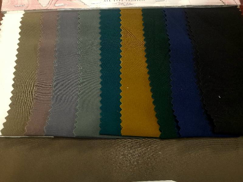 FB61-100% Poly, Solid Dyed, Plain Weave.