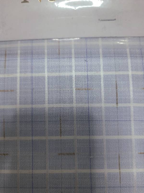 FB65- 100% Poly, Yarndyed Checks. Quality- Wonder Checks