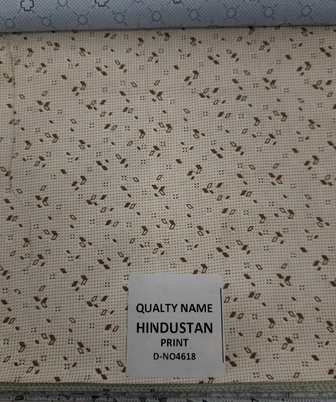 FB108- 100% Polyester, Plain Weave, Printed Fabric. Quality- Hindustan Print