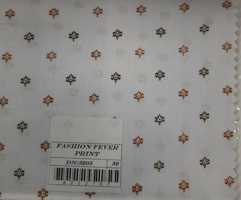 FB105- 100% Polyester, Plain Weave, Printed Fabric. Quality- Fashion Fever Print