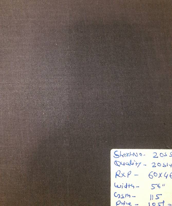 FB12- 100% Cotton Twill Solid
