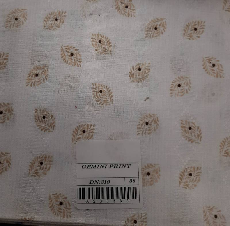 FB136- 100% Polyester, Plain Weave, Printed Fabric. Quality- Gemini Print