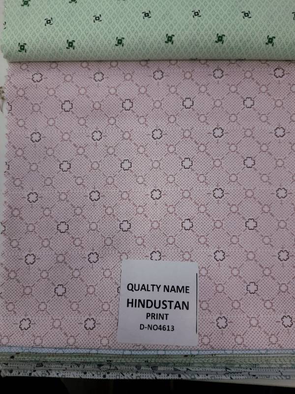 FB108- 100% Polyester, Plain Weave, Printed Fabric. Quality-  Hindustan Print