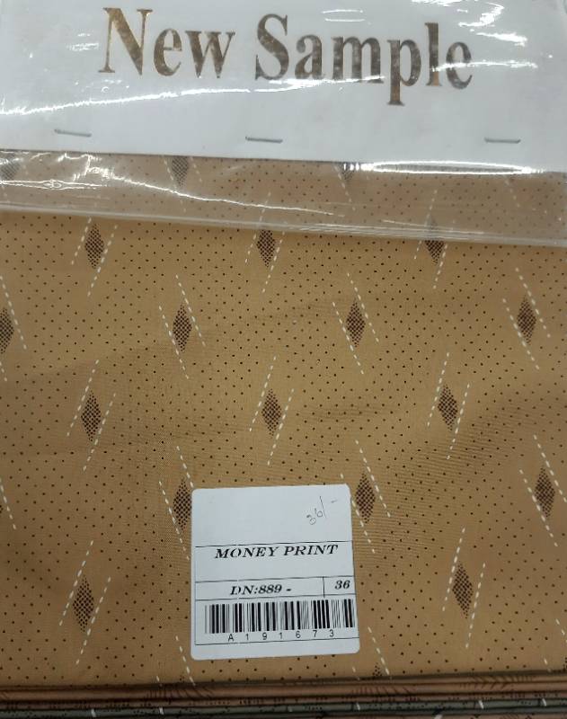 FB103- 100% Polyester, Plain Weave, Printed Fabric. Quality- Money Print
