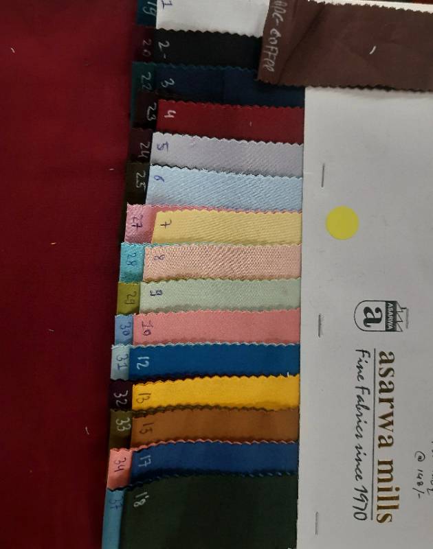FB03- Cotton-Spandex, Dobby Weave, Solid