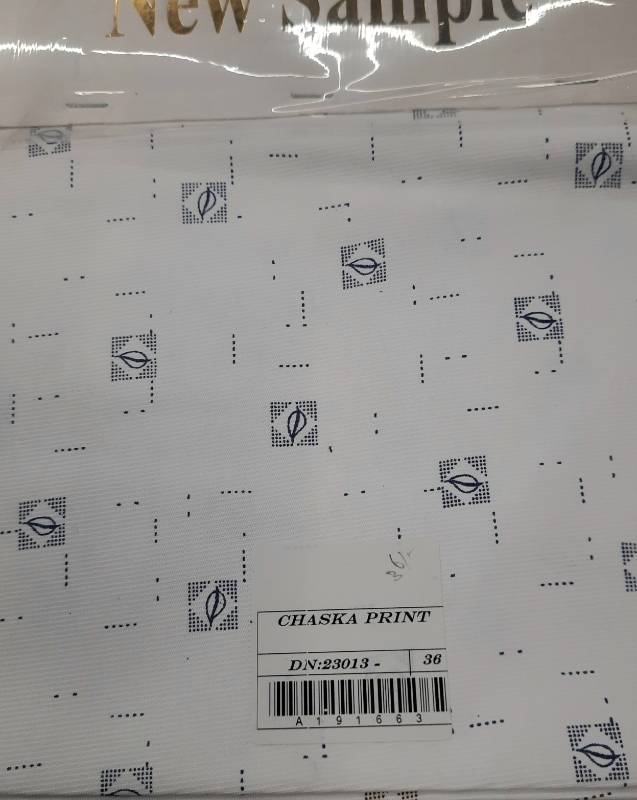 FB106- 100% Polyester, Plain Weave, Printed Fabric. Quality- Chaska Print