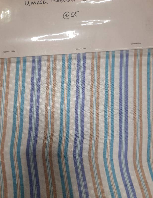 FB78- 100% Polyester, Yarndyed Stripes, Cricle Pattern-Royalty Popcorn