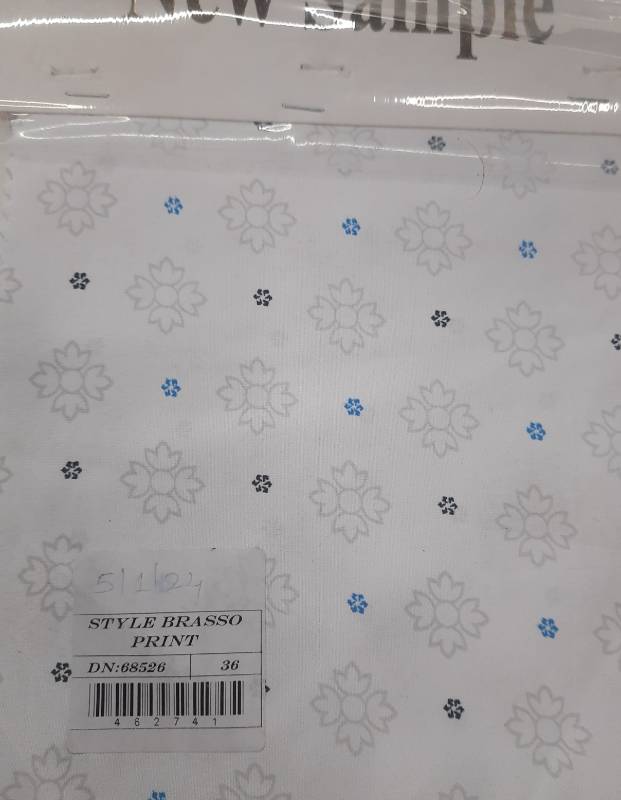 FB95- 100% Polyester, Plain Weave, Printed Fabric. Quality- Style Brasso Print