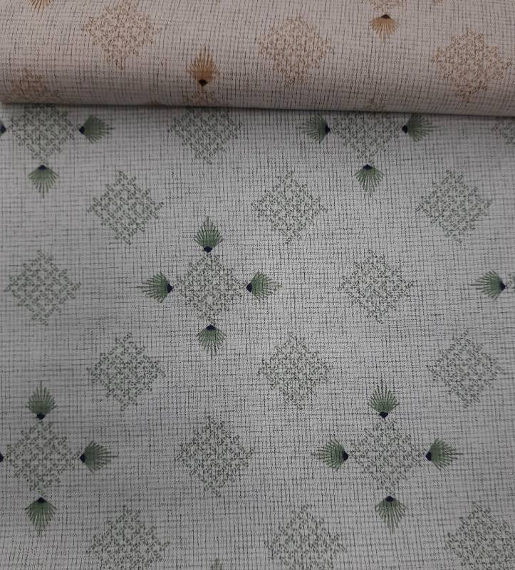 FB114- 100% Polyester, Plain Weave, Printed Fabric. Quality-  Bhoom Bhoom Print