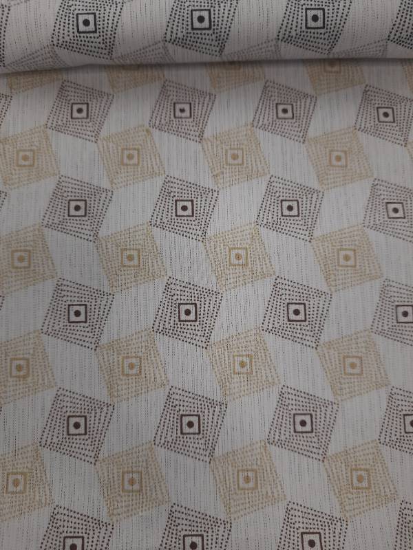 FB114- 100% Polyester, Plain Weave, Printed Fabric. Quality-  Bhoom Bhoom Print