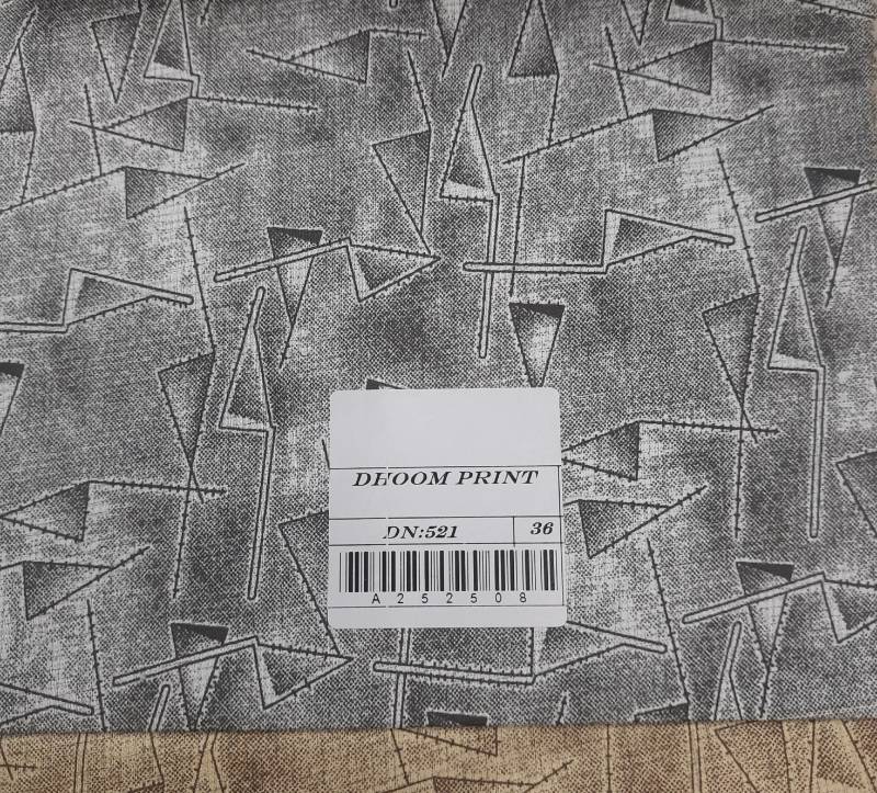 FB101- 100% Polyester, Plain Weave, Printed Fabric. Quality- Dhoom Print