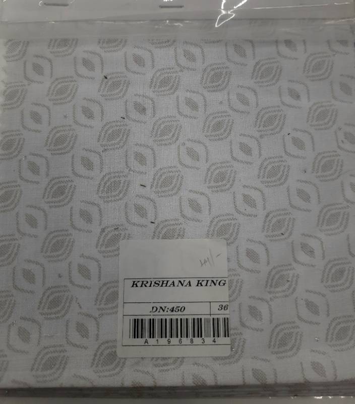 FB128- 100% Polyester, Plain Weave, Printed Fabric. Quality- Krishna King