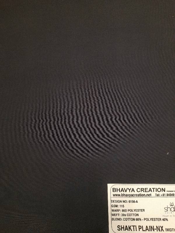 FB55- Cotton Poly, Plain Weave, Solid Dyed Fabric