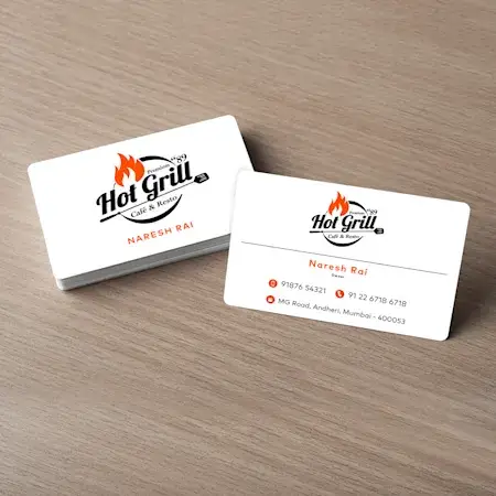 Rounded Visiting Card