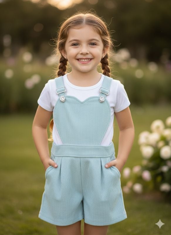 Overall Corazón -Cemento