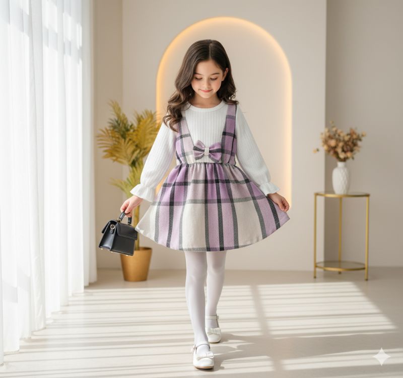 💞Vestido lavanda 💐