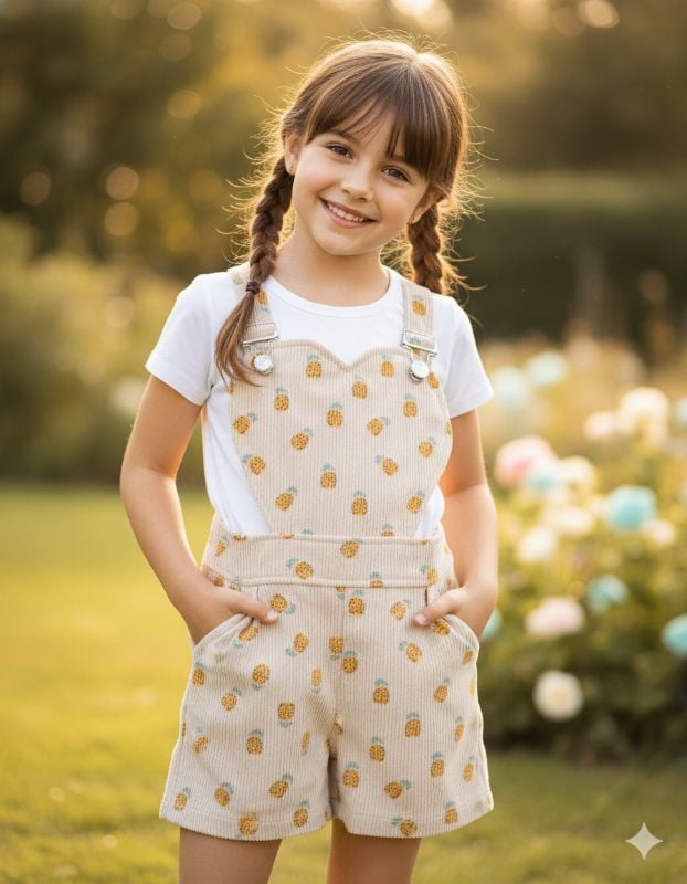 Overall Corazón - Piña Tropical