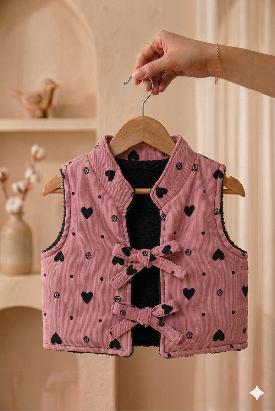 PALO ROSA Y CORAZONES NEGRO
