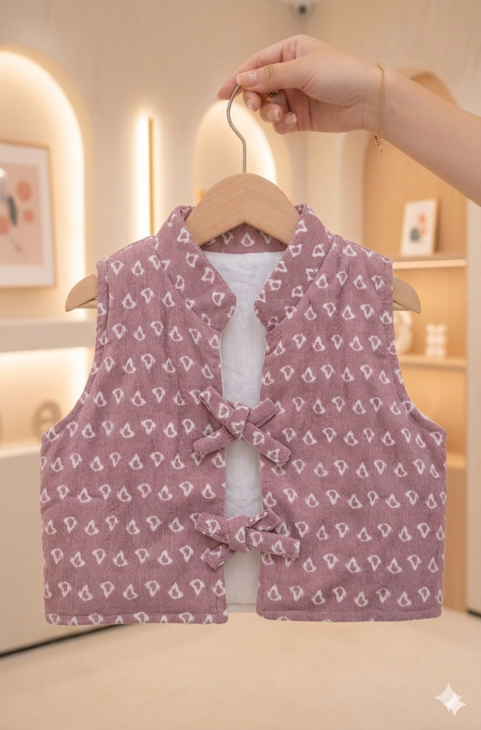 ROSADOS CON CORAZONES BLANCOS