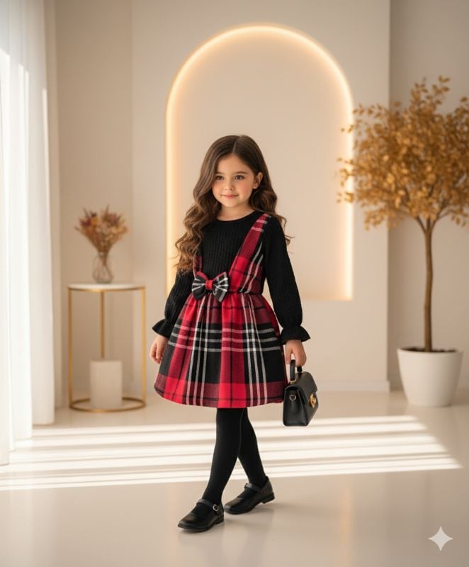 🍒 Vestido encanto rubí ♥️