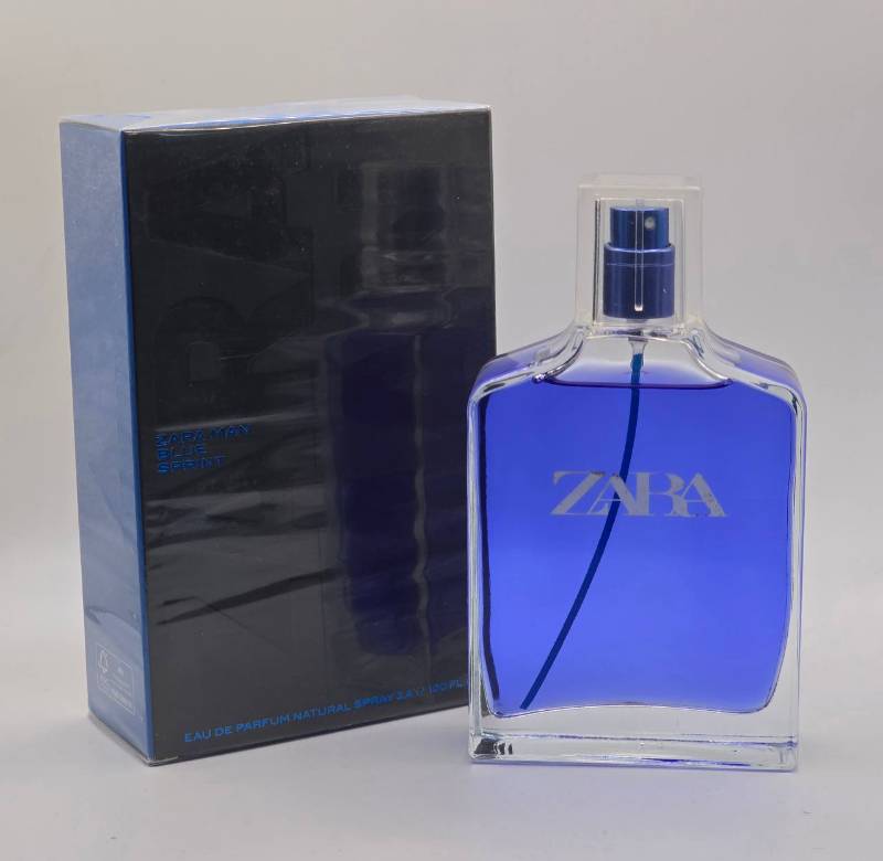 zara homme bleu sprint