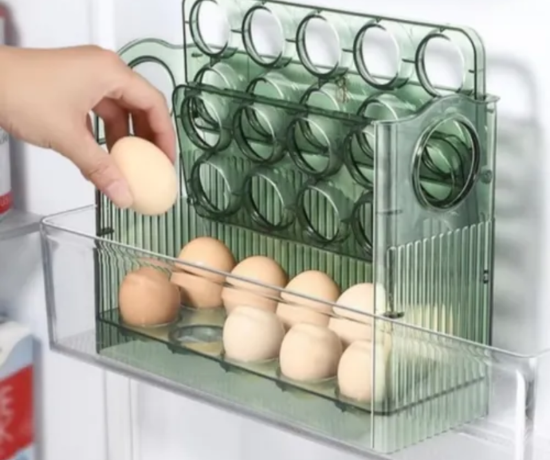 Organizador de huevos para refrigerador
