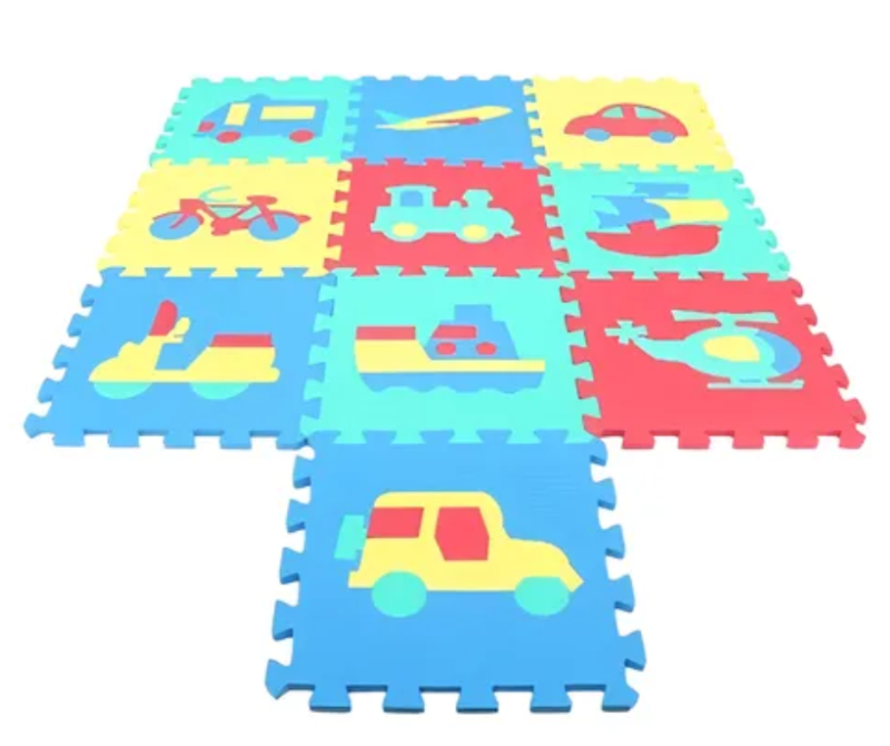 Alfombra rompecabezas