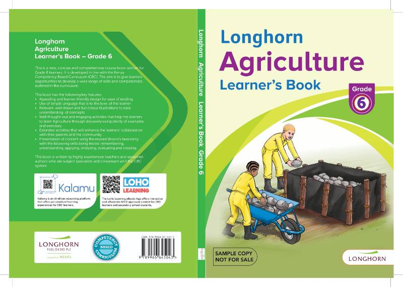 LONGHORN AGRICULTURE GRADE 6