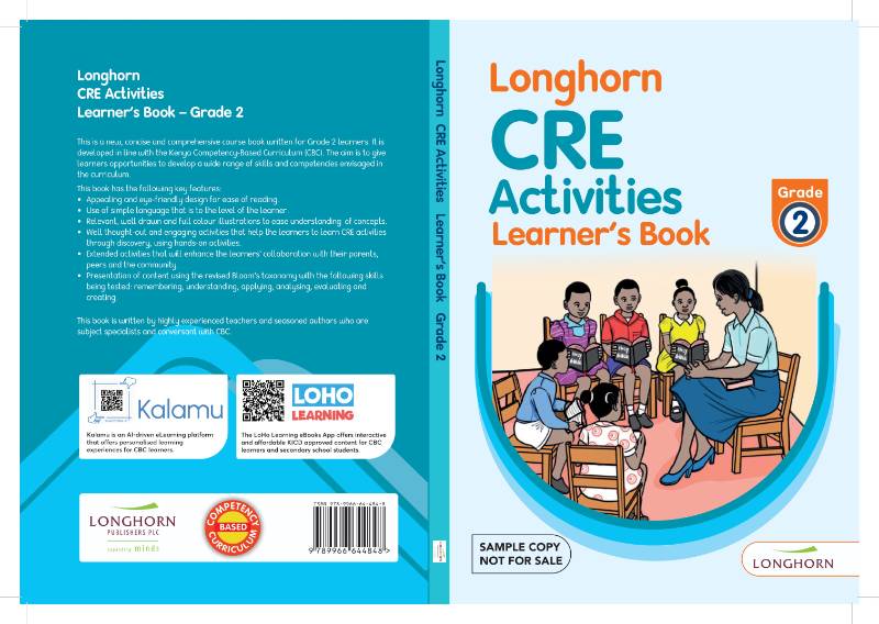 LONGHORN CRE ACTIVITIES GRADE 2