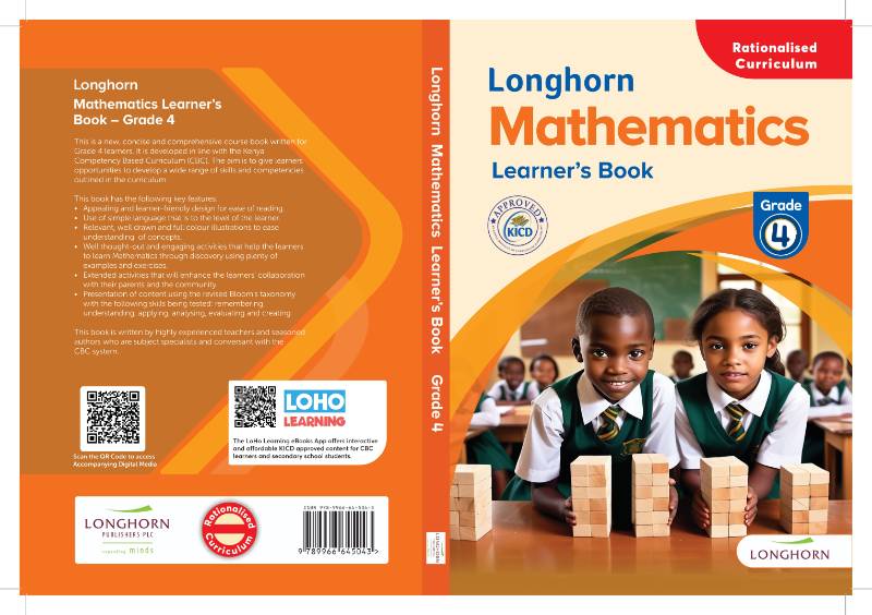 LONGHORN MATHEMATICS ACTIVITIES GRADE 4