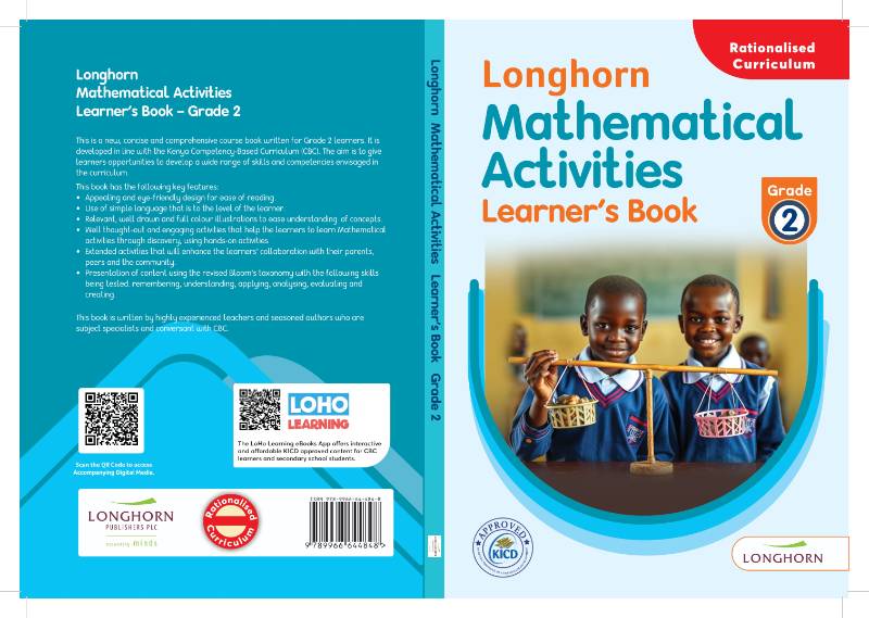 LONGHORN MATHEMATICS ACTIVITIES GRADE 2
