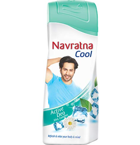 NAVRATNA COOL TALC ACTIVE DEO 100G