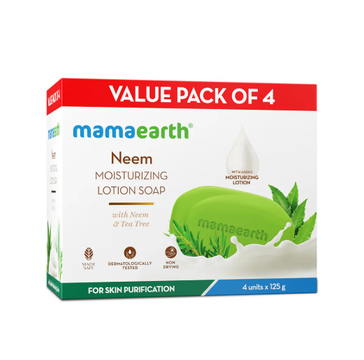 MAMAEARTH NEEM SOAP 4X125G