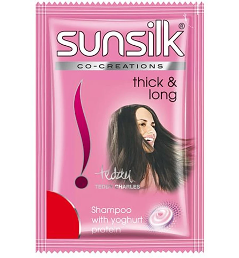 SUNSILK THICK&LONG 5.5ML 16PC 1LADI