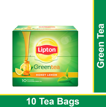 LIPTON GREEN TEA HONEY LEMON 10TEA BAGS