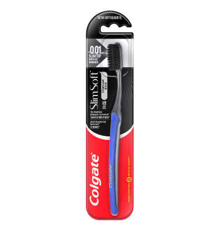 COLGATE SLIMSOFT CHARCOAL BRUSH