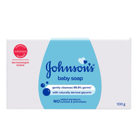 JOHNSONS BABY SOAP 100G*4U