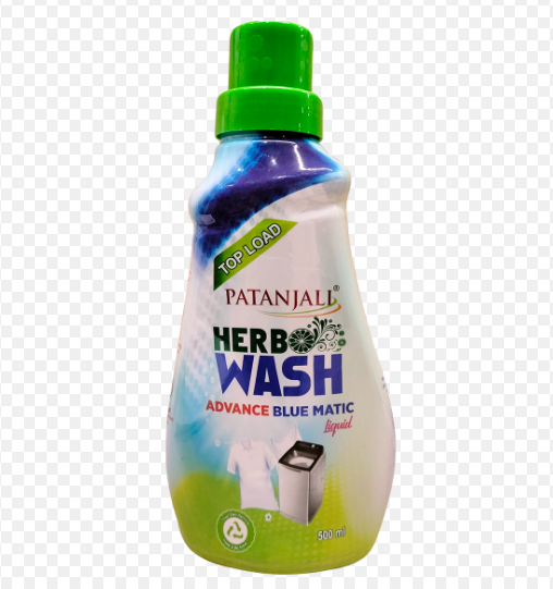 PATANJALI HERB WASH BLUE MATIC 500ML
