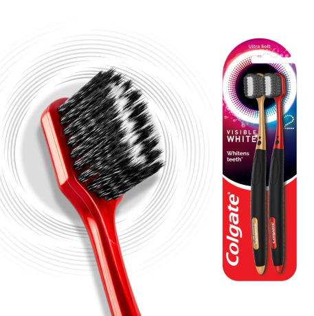 COLGATE VISIBLE WHITE 2 ULTRASOFT BRUSH