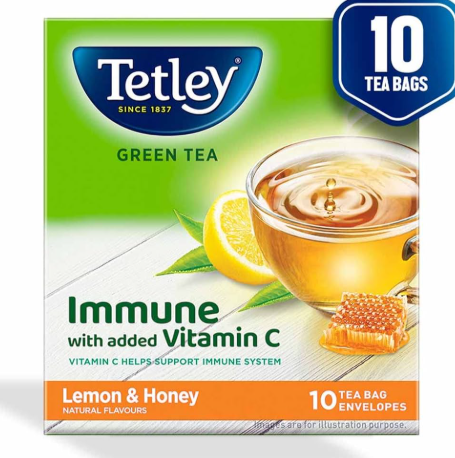 TETLEY GREEN TEA LEMON&HONEY 25U