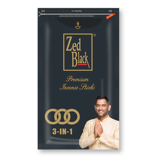 ZED BLACK 3IN 1INCENSE STICKS