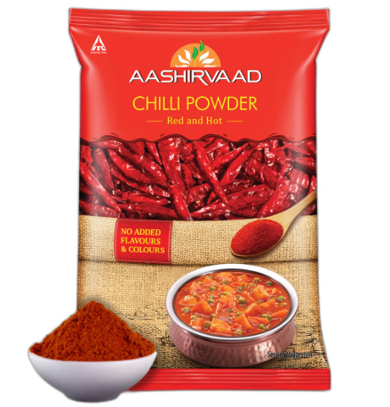 AASHIRVAAD CHILLI POWDER 500G