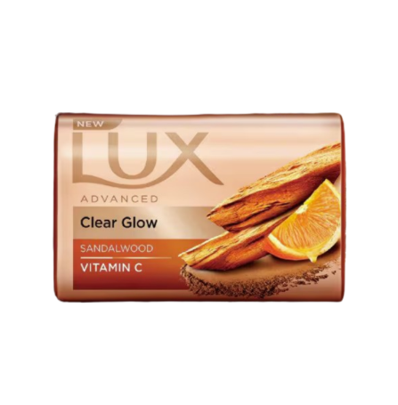 LUX ADV CLEAR GLOW SANDALWOOD 100G