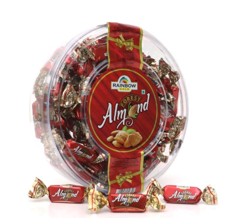 RAINBOW ALMOND TOFFEES 325G