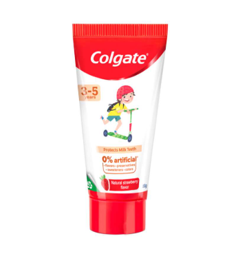 COLGATE PROTECTS MILK TEETH